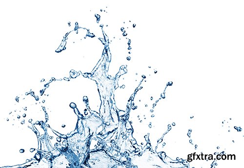Water Splashes, 25xUHQ JPEG