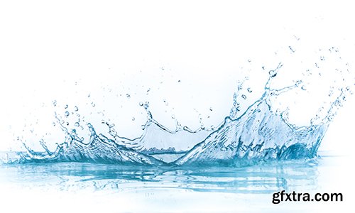 Water Splashes, 25xUHQ JPEG