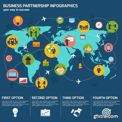 Flat Design Collection 4, 25xEPS