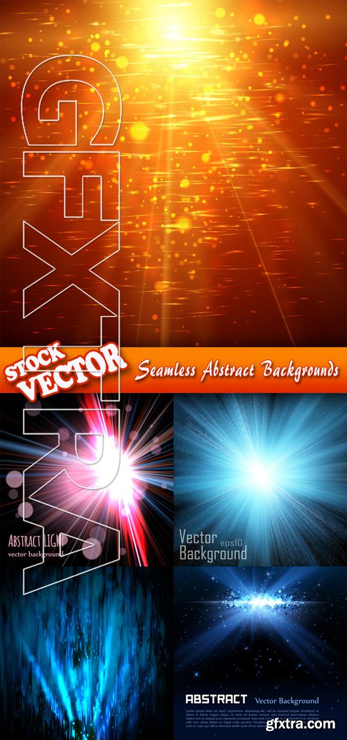 Stock Vector - Seamless Abstract Backgrounds