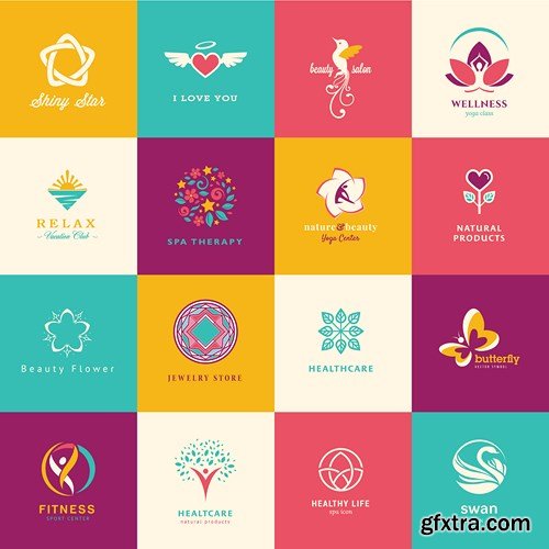 Logo &amp; Icons - Design Vector Collection, 25xEPS