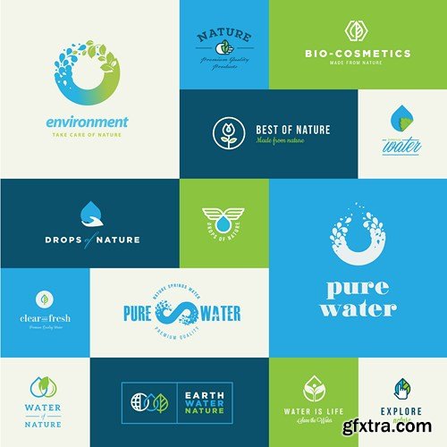 Logo &amp; Icons - Design Vector Collection, 25xEPS