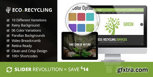 ThemeForest - Eco Recycling - A Multipurpose Template - RIP