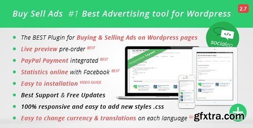 CodeCanyon - Buy Sell Ads v2.7.1 - Wordpress Advertising Manager