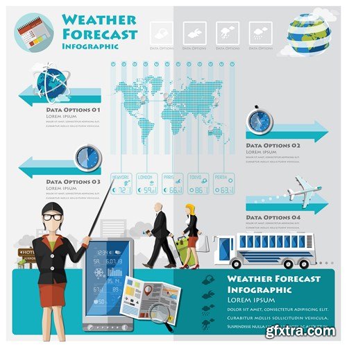 Infographics Elements 5, 25xEPS