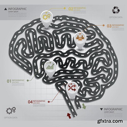 Infographics Elements 5, 25xEPS