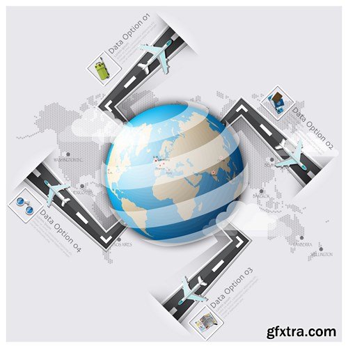 Infographics Elements 5, 25xEPS