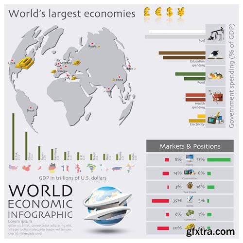Infographics Elements 5, 25xEPS