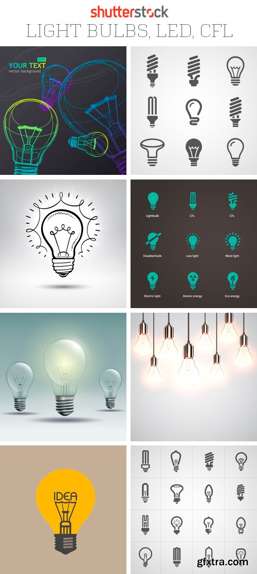 Amazing SS - Light Bulbs, LED, CFL, 25xEPS