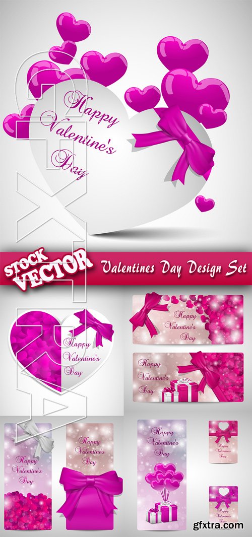 Stock Vector - Valentines Day Design Set