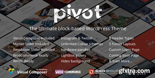 ThemeForest - Pivot v1.4.1 - Responsive Multipurpose WordPress Theme