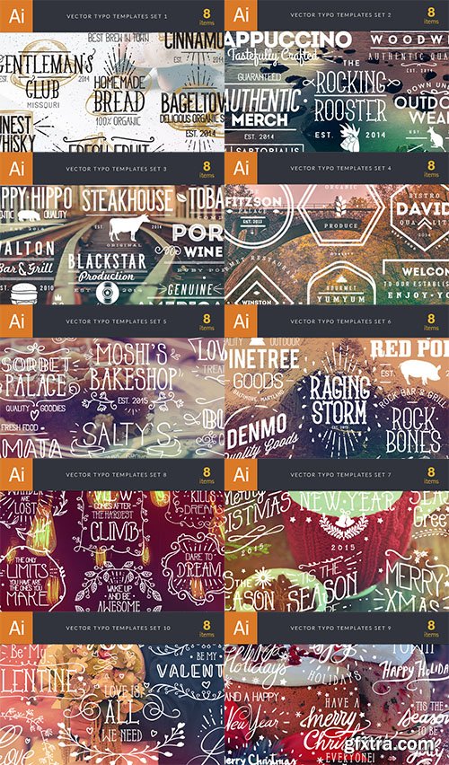 TemplateZilla Super Premium Typographic Templates &amp; 10 Superb Fonts[