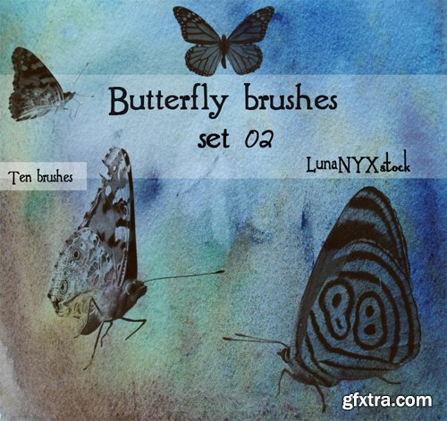 Butterfly Brushes Set 2