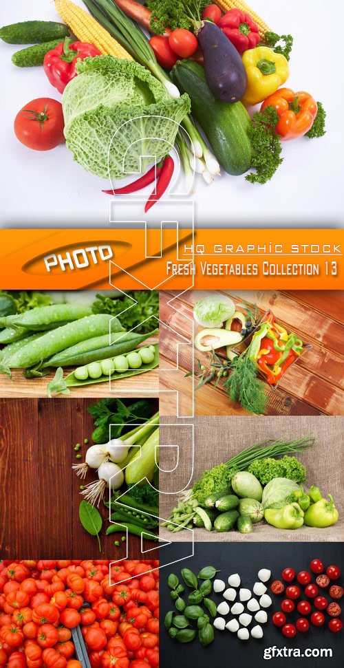 Stock Photo - Fresh Vegetables Collection 13