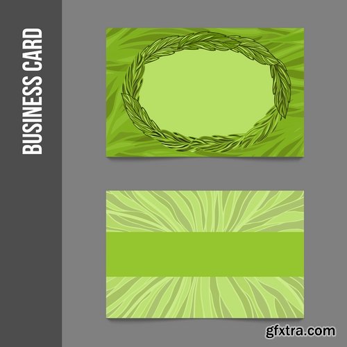 Collection of business cards templates #6-25 Eps