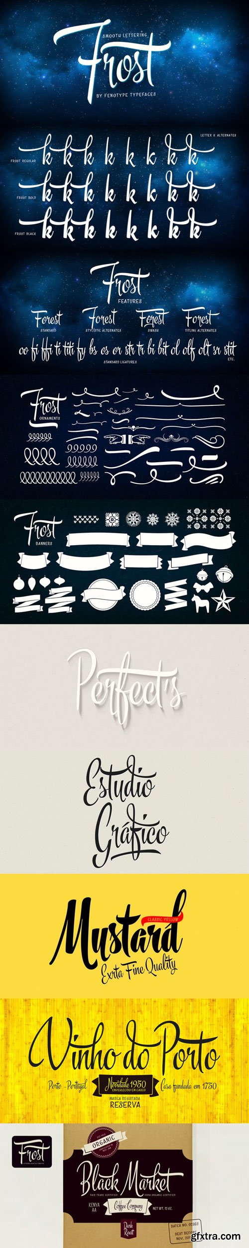 Frost Font Family $69