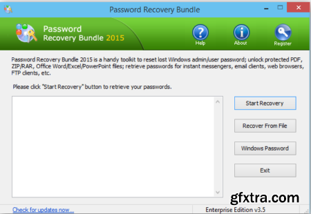 Password Recovery Bundle 2015 Enterprise Edition v3.5 Portable