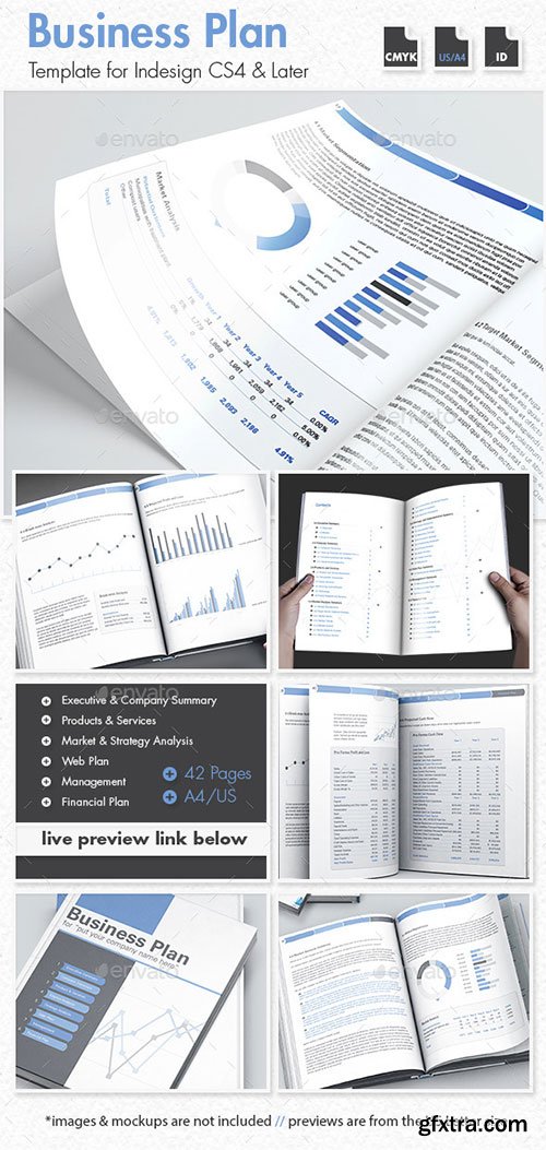 GraphicRiver - 42 Pages Business Plan Template