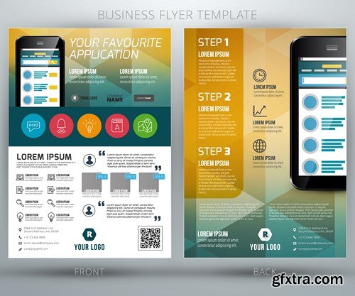 Business Flyer Templates, 25xEPS