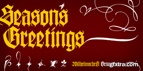Wilhelmschrift - Both fonts: $49.00