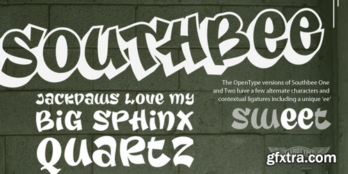 Southbee - Both fonts: $49.00