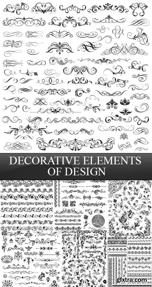 Decorative Elements of Design 25xEPS