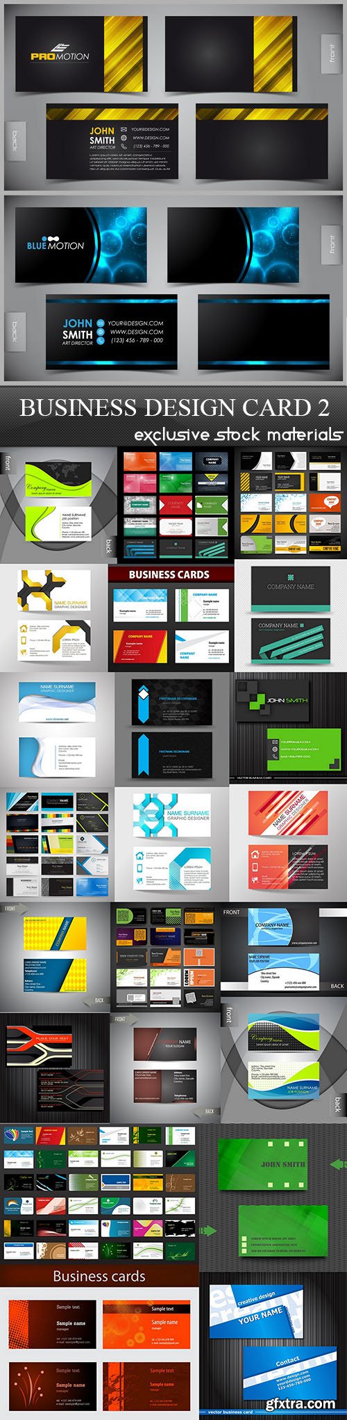 Business Design Card 2, 25xEPS Business Design Card 2, 25xEPS
