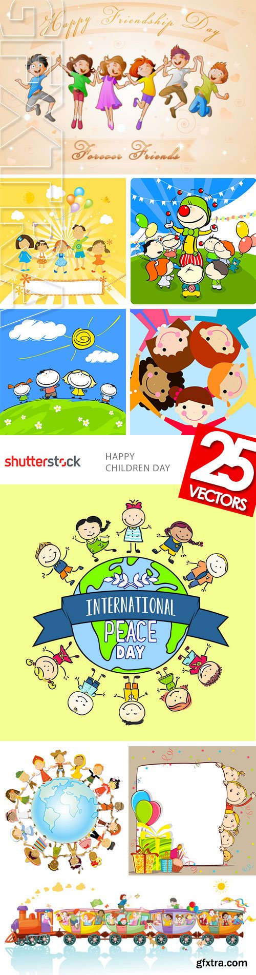 Happy Children Day 25xEPS