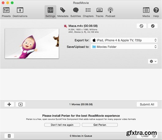 RoadMovie v2.7.3 Multilingual (Mac OS X)