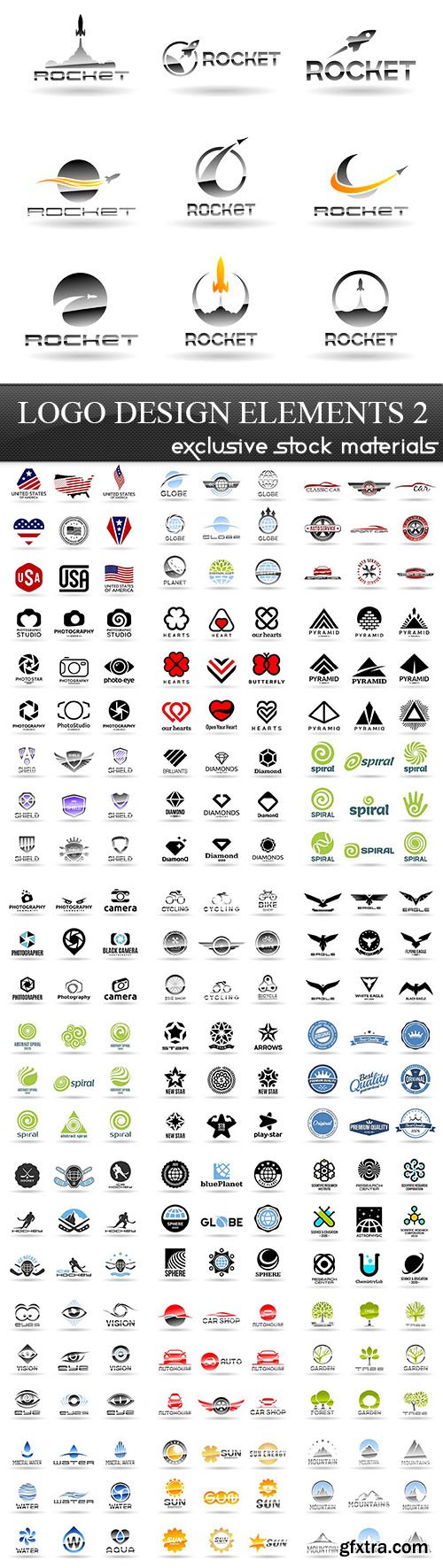 Logo Design Elements 2, 25xEPS Logo Design Elements 2, 25xEPS