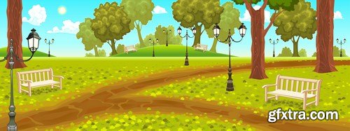 Animals and landscapes for children's books,25 x EPS Animals and landscapes for children's books,25 x EPS