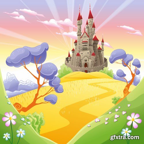 Animals and landscapes for children's books,25 x EPS Animals and landscapes for children's books,25 x EPS