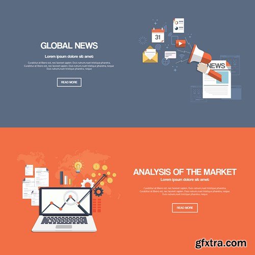 Flat Design Collection 5, 25xEPS