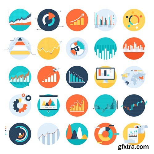 Flat Design Collection 5, 25xEPS