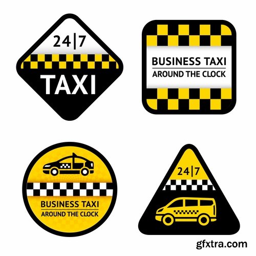 Collection of different labels taxi #2-25 Eps