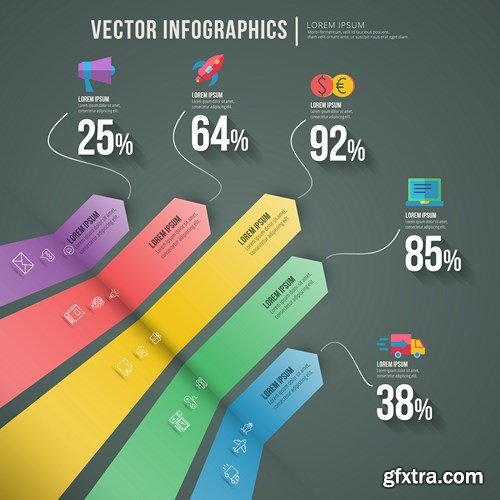Infographics Elements 6, 25xEPS Infographics Elements 6, 25xEPS