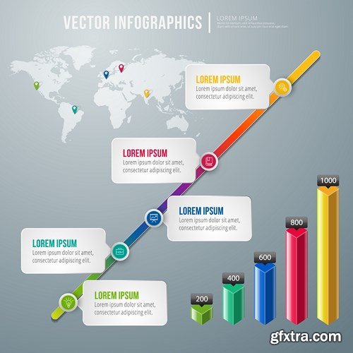Infographics Elements 6, 25xEPS Infographics Elements 6, 25xEPS