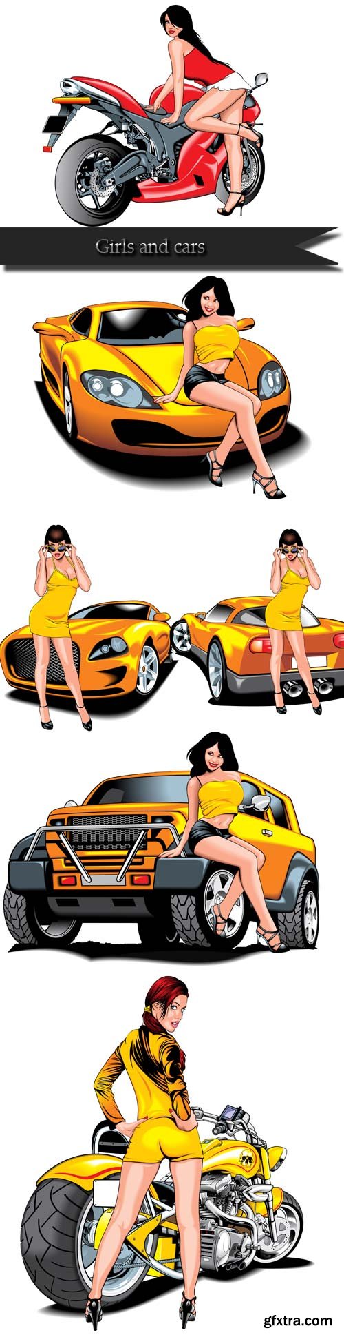 Girls and cars Girls and cars