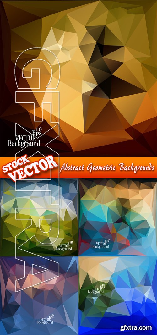 Stock Vector - Abstract Geometric Backgrounds