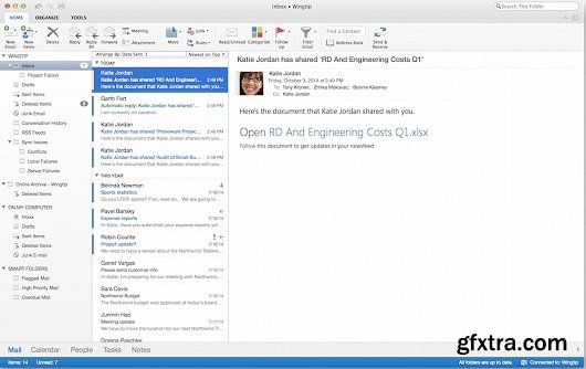 Microsoft Outlook 15.3 Multilingual MacOSX