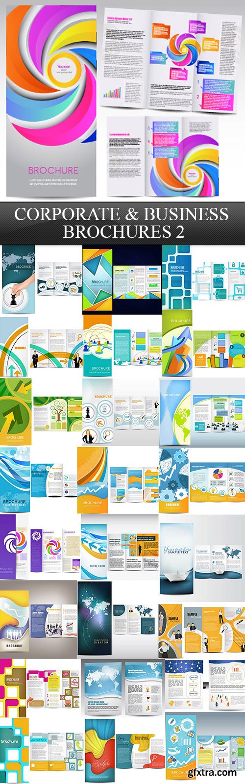 Corporate & Business Brochures 2, 25xEPS Corporate & Business Brochures 2, 25xEPS