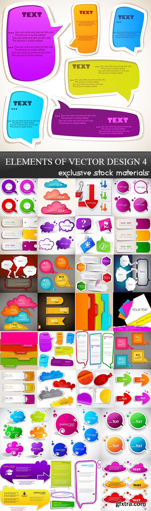 Elements of Vector Design 4, 30xEPS