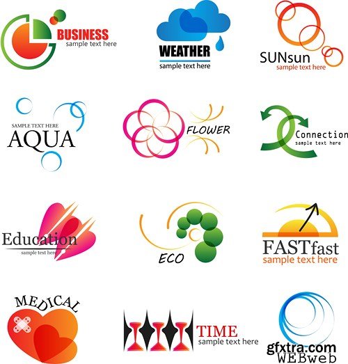 Logo Design Elements 4, 25xEPS