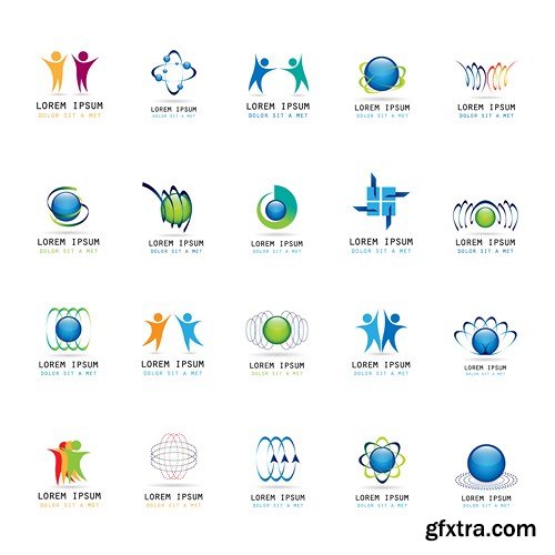 Logo Design Elements 4, 25xEPS