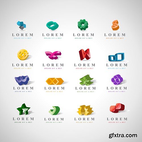 Logo Design Elements 4, 25xEPS