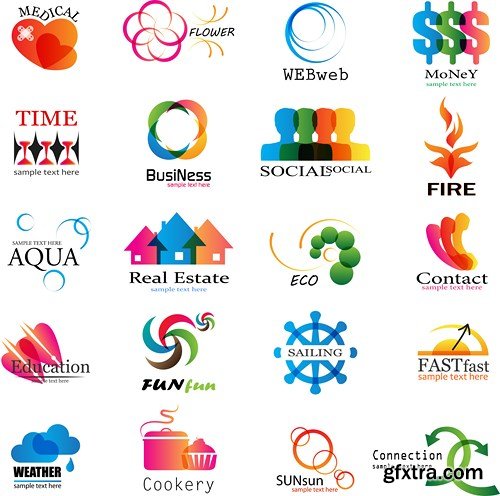 Logo Design Elements 4, 25xEPS