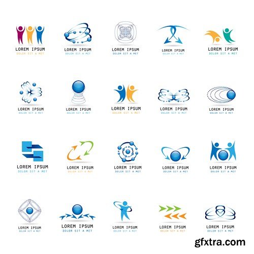 Logo Design Elements 4, 25xEPS