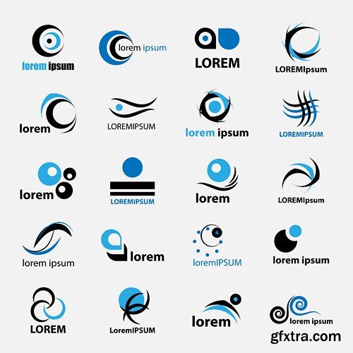 Logo Design Elements 4, 25xEPS