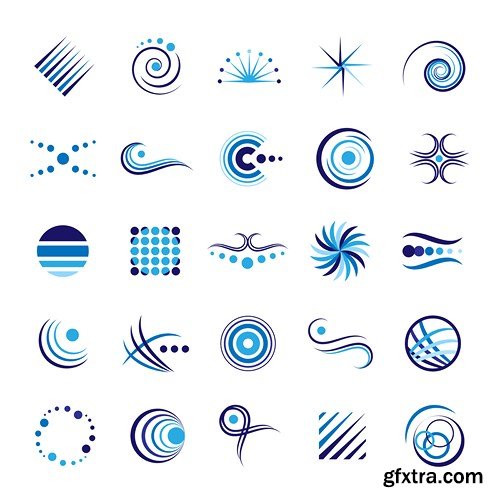 Logo Design Elements 4, 25xEPS