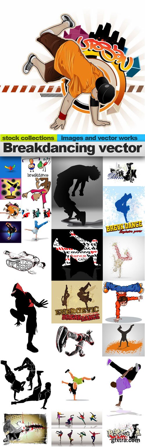 Breakdancing vector,25 x EPS Breakdancing vector,25 x EPS